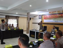 Polresta Deli Serdang Gelar Latihan Pra Operasi “Zebra Toba” Tahun 2024