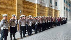 Polresta Deli Serdang Laksanakan Apel Kesiapan Pengamanan Kunjungan Presiden RI