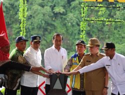 Polresta Deli Serdang Laksanakan Pengamanan Kunjungan Presiden RI dalam Rangka Peresmian Bendungan Lau Simeme