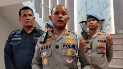 Satlantas Polrestabes Medan Turut Bantu Bencana longsor Sembahe