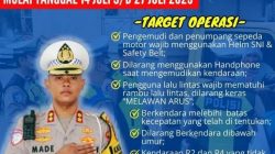 POLDA SUMUT GELAR OPERASI PATUH TOBA 2026 SELAMA 14 HARI, Fokus Tertibkan Pelanggar Lalu Lintas Demi Keselamatan